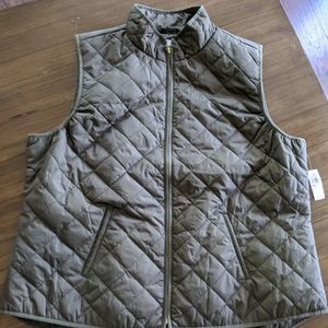 Old Navy Olive Green Vest XXL - Brand New w/ Tags!